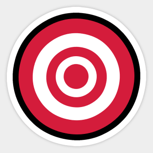 Bullseye Target Sticker